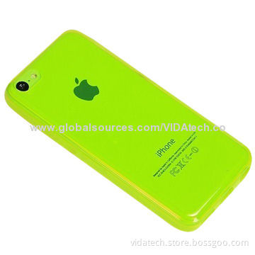 Ultra clear TPU protective case for iPhone 5c, OEM and ODM orders are welcome